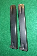 Two Ruger P85 9mm Magazines Clips 32rd - 1 of 8