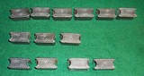 13 Vintage M1 Garand en-bloc clips .30-06 - 1 of 9