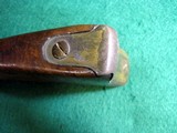 No 1 Remington Rolling Block Rifle Butt Stock + Butt Plate & Rear Swivel - 7 of 12