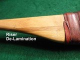 Archery- Vintage Wood Long Bow - 11 of 12