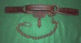 Very Old Large Blacksmith Made Bear Trap 30 inches - 1 of 10