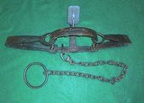 Old Blacksmith Made Bear trap Touchmark W.A.T. 28 inches - 4 of 10