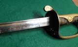 WWII Japanese Parade Dress Sword & Scabbard Cadet Military School Blade 27 inches - 8 of 9