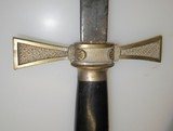 Antique Sword & Scabbard-Fraternal Religious Militia - 5 of 8