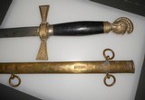Antique Sword & Scabbard-Fraternal Religious Militia - 4 of 8