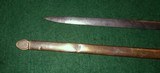 Antique Sword & Scabbard-Fraternal Religious Militia - 3 of 8