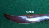PEARCE CUSTOM POLISHED RAILROAD ROAD SPIKE KNIFE & SCABBARD - 3 of 9