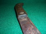 Civil War Era Blacksmith Made Bowie Knife - 9 of 11