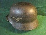 German Model 40Luftwaffe Helmet WWII - 2 of 10