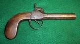 Antique Belgian Percussion Coat, Muff Boot Pistol 42cal - 3 of 15