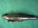 Antique Percussion Queen Anne Style Canon Barrel Pocket PARTS Pistol - 5 of 9