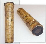 Civil War Relics-Four 8 sec Canon Fuse, Confederate Fuse Adaptor, Minnie Ball + - 6 of 10