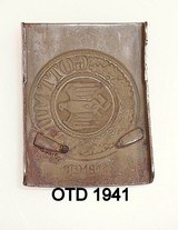 WWII German Nazi Belt Buckle & Medal Helmet Pin - 7 of 7