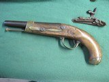 Parts Pistol- French Napoleonic Model An XIII Cavalry Pistol Converted to Percussion - 3 of 14