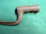 Rare Dug Civil War Hall's M1819 / 41 Breechloading Rifle Socket Bayonet - 2 of 9