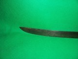 Antique French Short Sword Brass Guard S&K Cutlass - 9 of 12