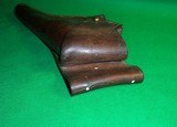 WWII Era US Army M2 Leather Holster for Colt & S&W M1917 Revolver Textan 1942 - 8 of 10