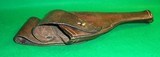WWII Era US Army M2 Leather Holster for Colt & S&W M1917 Revolver Textan 1942 - 3 of 10