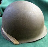 US WWII Korean War MAJOR GENERAL M-1 Helmet w Firestone Liner 29th Infantry - 8 of 11