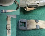 US WWII Korean War MAJOR GENERAL M-1 Helmet w Firestone Liner 29th Infantry - 3 of 11