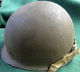 US WWII Korean War MAJOR GENERAL M-1 Helmet w Firestone Liner 29th Infantry - 7 of 11
