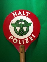 NAZI WWII
WAFFEN SS POLIZEI GESTAPO BERLIN POLICE HALT PADDLE - 1 of 9