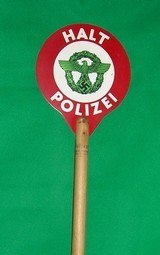 NAZI WWII
WAFFEN SS POLIZEI GESTAPO BERLIN POLICE HALT PADDLE - 8 of 9