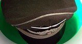 WWII NAZI German Luftwaffe Officer’s Visor Cap - 14 of 14