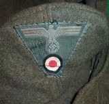 WWII NAZI German Army Hat Cap M43 - 13 of 14