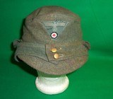 WWII NAZI German Army Hat Cap M43 - 2 of 14