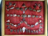 Indian Arrowheads Native American Points Relics Georgia - 1 of 5