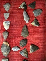 Indian Arrowheads Native American Points Relics Georgia - 3 of 5
