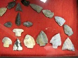 Indian Arrowheads Native American Points Relics North Carolina #1A - 6 of 8