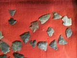 Indian Arrowheads Native American Points Relics North Carolina #1A - 4 of 8