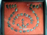 Indian Arrowheads Native American Points Relics North Carolina #3A - 1 of 7