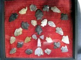 Indian Arrowheads Native American Points Relics North Carolina #4A - 1 of 6