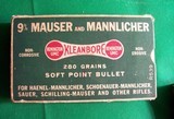 92rds Rifle Ammo Kleanbore Rem UMC 9mm Mauser Mannlicher Sauer Schilling - 2 of 6