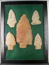 Indian Arrowheads Native American Points Relics North Carolina #8 - 2 of 3