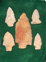 Indian Arrowheads Native American Points Relics North Carolina #8 - 3 of 3