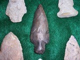 Native American Indian Arrowhead Relics Points Display A - 7 of 12