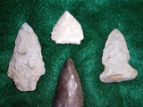 Native American Indian Arrowhead Relics Points Display A - 5 of 12