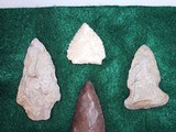 Native American Indian Arrowhead Relics Points Display A - 11 of 12