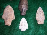 Native American Indian Arrowhead Relics Points Display A - 6 of 12