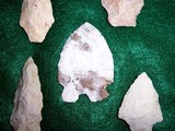 Native American Indian Arrowhead Relics Points Display B - 6 of 7