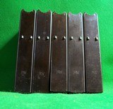 Lot of 5 M1 Carbine 15 Rd Magazine Marked "BW" Winchester - 2 of 7