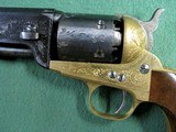 Cased 36cal Percussion Revolver Navy Style Made in Italy Uberti, Pietta - 8 of 18