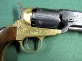 Cased 36cal Percussion Revolver Navy Style Made in Italy Uberti, Pietta - 11 of 18