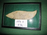 Display Large Indian Arrowhead, Knife, Axe - 1 of 3