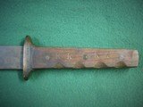 KU KLUX KLAN 1907 CO0NVENTION BRISTOL TENN LARGE BOWIE KNIFE - 8 of 9