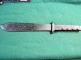 KU KLUX KLAN 1907 CO0NVENTION BRISTOL TENN LARGE BOWIE KNIFE - 3 of 9